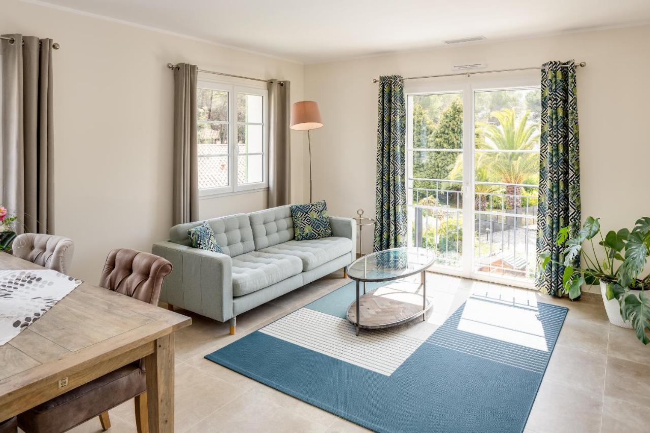Luxurious And Spacious Apartment In The Heart Of The Cote D'Azur Roquefort-les-Pins Luaran gambar